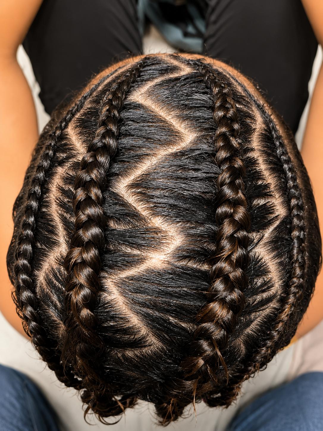 Tresses collées et braids - Raph'al coiffure Ozouer-le-Voulgis